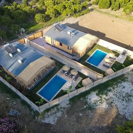 Fethiyede Jakuzili, Ozel Havuzlu 2+1villa Bananas Фетхие